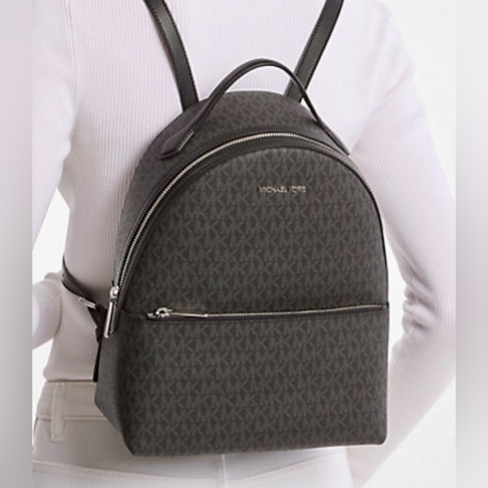 Micheal Kors Sheila Medium Signature Logo Backpack